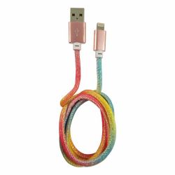 LC-Power LC-C-USB-LIGHTNING-1M-3 lightning cable Multicolour 