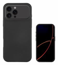 4smarts Cupertino mobile phone case 16 cm [6.3"] Border Black 