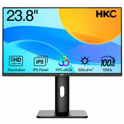 HKC B2422F computer monitor 60.5 cm [23.8"] 2560 x 1440 pixels 2K Ultra HD Black 
