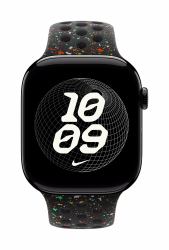 Apple 46mm Midnight Black Nike Sport Band - S/M (46MM MIDNIGHT BLACK NIKE SB - S/M)