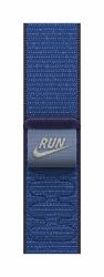 Apple Nike Sport Loop Band Blue Nylon, Recycled polyester, Spandex 