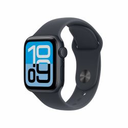 Apple Watch SE [3nd generation] SE 3 GPS 40mm Midnight Aluminium Case with Midnight Sport Band - M/L (APPLE WATCH SE 3 40 M AL M SB - ML GPS-FDN)