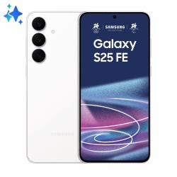 Samsung Galaxy S25 FE 5G 17 cm [6.7"] Dual SIM USB Type-C 8 GB 256 GB 4900 mAh White (SAMSUNG S25 FE S731B/DS 8/256GB WHITE)