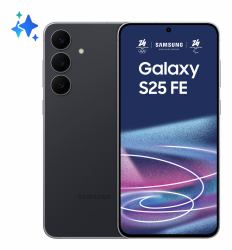 Samsung Galaxy S25 FE 5G 17 cm [6.7"] Dual SIM USB Type-C 8 GB 256 GB 4900 mAh Black (Galaxy S25 Fe 5G 17 Cm [6.7"] - Dual Sim Usb Type-C 8 Gb 256 - Gb 4900 Mah Black - Warranty: 12M)