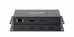 Vivolink VLUSBCHUB2V2 USB graphics adapter 3840 x 2160 pixels (USB-C HUB for conference rooms - Warranty: 60M)