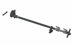 SUCTION CUP WITH DASH SUPPORT - AND DOGBONE 75MM MOUNTING PLATE