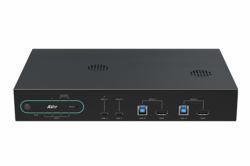 AVer HUB30 Media presentation matrix switcher 150 W (4K BYOM 4x2 USB and HDMI - switch with IA functions and - USB-C power deliver. For small and medium rooms.)