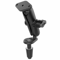 RAM Mounts Motorcycle Fork Stem Double Ball Mount (Ram stem mount, Long arm, - W/2.47DIA. X 2.47X1, Metal - Warranty: 1188M)