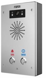 Audio Intercom System - Stainless Steel - Warranty: 12M