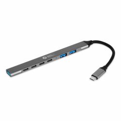 BakkerElkhuizen USB-C Hub 7-in-1 [3A+4C] 