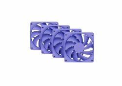 HYTE FAN- -FA12-TM-4 computer cooling system Processor 12 cm Violet 4 pc[s] 