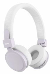 Hama Freedom Lit III Headset Wireless Head-band Calls/Music USB Type-C Bluetooth Lilac, White 