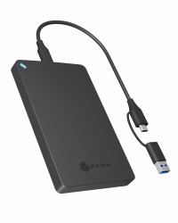 ICY BOX IB-201T-CU31 SSD enclosure Black 2.5" 