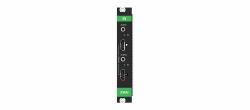 Kramer Electronics MC3-2HAI AV matrix switcher 5 W (MC3-2HAi - 4K60 HDMI 2xIN Card with Analog Audio)