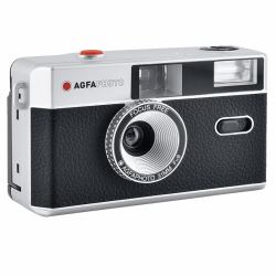 AgfaPhoto 603000 film camera Compact film camera 35 mm Black, Silver (AgfaPhoto 603000 filmkamera Kompakt fi)