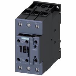 Siemens SIRIUS 3RT Size S2, 3RT2 Contactor, 24 V dc Coil, 3-Pole, 40 A, 18.5 kW, 1NO + 1NC (power contactor)
