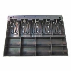 apg Solutions PK-15TA-M3-BX cash tray Black (CANADIAN LAY FLAT FORMAT 8 COIN - 5 NOTE [INDIVIDUALLY PACKED])
