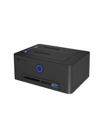 ICY BOX IB-1233CL-CR USB 3.2 Gen 1 [3.1 Gen 1] Type-A Black (Usb 3.2 Gen 1 [3.1 Gen 1] - Type-A Black - Warranty: 12M)