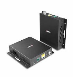 Lindy 39347 AV extender AV transmitter & receiver Black (100m Cat.6A Type C 4K60 Video - and Data HDBaseT 3.0 Extender)
