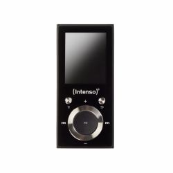 Intenso Video Scooter BT MP3 Player 64 GB – Bluetooth 5.0, 1.8" LCD Display, USB-C, microSD Card Reader, 18 hrs Battery Life, Music & Video Player, Black (Video Scooter Bt Mp3 Player - 64 Gb - Bl...