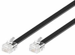 Microconnect MPK120B telephone cable 20 m Black (Modular Straight RJ12 6C6P 20m - Warranty: 300M)