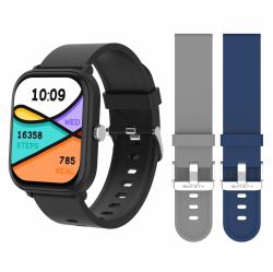entity AERO SMARTWATCH BLUE AND GREY 5.11 cm [2.01"] TFT 48.7 mm Digital 240 x 296 pixels Touchsc...