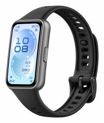 Huawei 55020GVQ activity tracker AMOLED Wristband activity tracker 4.11 cm [1.62"] Black (Huawei Band 11 Candy-B19F black fluoroelastomer)