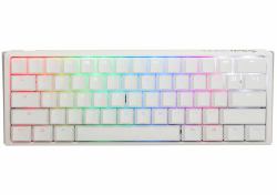 ducky One3 Pure White Mini keyboard Gaming USB UK English 