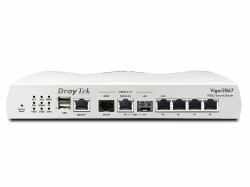 DrayTek Vigor 2867 wired router 10 Gigabit Ethernet, Gigabit Ethernet, 2.5 Gigabit Ethernet White 