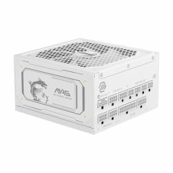 MSI MAG A1000GL PCIE5 WHITE power supply unit 1000 W 24-pin ATX ATX (MSI 1000W GOLD F/M MAG A1000GL PCIE5 WHT)