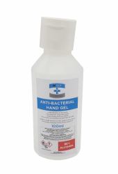 100ml Anti-Bacterial Sanitising Hand Gel with flip top 70% Alcohol
