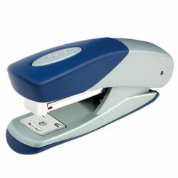 Rexel Matador Half Strip Stapler Silver/Blue (Rexel Matador Half Strip Metal Stapler)