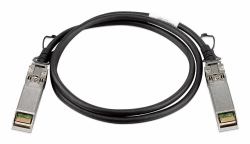 Plusoptic DACSFP-10G-1M-PLU InfiniBand/fibre optic cable SFP+ DAC Black 