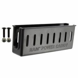 RAM Mounts Power Caddy Accessory Holder for Tough-Tray (RAM Laptop PSU Caddy - Power Caddy Accessory Holder - for Tough-Tray, Black, 208 mm, 42.9 mm, 77.8 mm, 136 g - Warranty: 1188M)