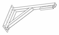 Da-Lite 10800157 projection screen accessory Mounting bracket (Projecta Accessories for mounting: Wall)