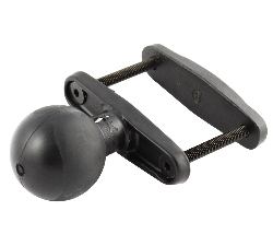 RAM Mounts Square Post Clamp Base for Posts up to 3" Wide (Clamp Base Ball 3 Max - Square Post Clamp Base for - Posts up to 3" Wide, 521.63 g - Warranty: 1188M)