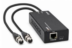 Lindy 70618 audio converter Black (2ch XLR Audio to DanteÂ® - Encoder - Warranty: 120M)