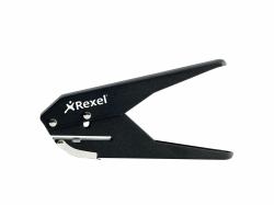 Rexel S120 Single Hole Plier Punch Black (Rexel S120 Single Hole 20 Sheet Plier Punch Black [1])
