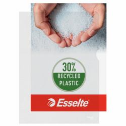 Esselte Quality Folder A4, 30% pre-consumer recycled plastic (Esselte Quality Folder A4 30% Pre-Consumer Recycled Plastic 115 Micron [100])