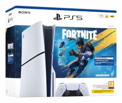Sony PlayStation 5 - Fortnite Flowering Chaos Bundle 1 TB Wi-Fi Black, White (Sony PlayStation 5 Disc Slim Fortni)