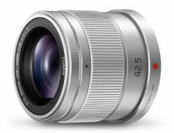 Panasonic H-HS043E MILC Telephoto lens Silver (H-HS043E-S - High Speed F1.7 Mid-Telephoto Focal Length Lens - Silver)