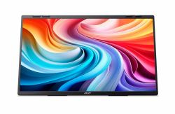 Acer PD243YEbmiuux Portable monitor Black 60.5 cm [23.8"] LCD 1920 x 1080 pixels (ACER PD243YEBMIUUX 23.8IN - 1920X1080 DBL FL SCR HDMI USB-C)