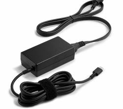 HP Poly USB-C 65W Power Adapter and Power Cord Kit Black 