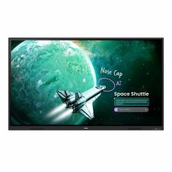 BenQ RE8605A interactive whiteboard 2.18 m [86"] 3840 x 2160 pixels Touchscreen Black USB (RE8605A 86IN EDLA WITH ANDROID - 16 8GB / 128GB NPU 6 TOPS UHD 38)