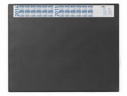 Durable 7204-01 desk pad Black (7204-01 Desk Pad Black - Warranty: 12M)