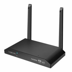 LogiLink HDW0103AR AV extender AV receiver Black (Av Extender Av Receiver Black - Warranty: 12M)