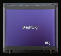 BrightSign HD1026 digital media player Black 4K Ultra HD 3840 x 2160 pixels Wi-Fi (Digital Media Player Black 4K - Ultra Hd 3840 X 2160 Pixels - Wi-Fi - Warranty: 12M)