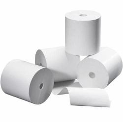 Capture 20000301 thermal paper 25 m (Thermal Receipt Paper 57x45mm - Core 12.8mm - 25M 55gr. - White, 45mm outside diameter. 50 rolls/box 50 rolls/box 45mm outside diameter.)