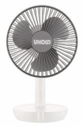 Unold Breezy Grey, White (Unold 86710 Tischventilator Breezy)