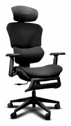 Trust GXT 725 Rivara PC gaming chair Padded seat Black (Trust GXT725 RIVARA GAMING CHAIR BLK)